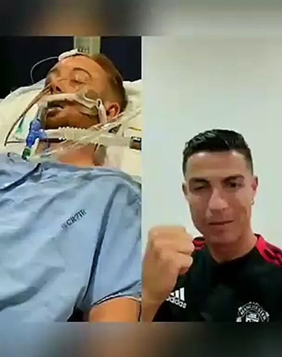 لفتة إنسانية من رونالدو تجاه لاعب شاب دخل في غيبوبة