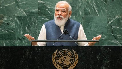 What did PM Modi say about Chanakya from the UN stage?