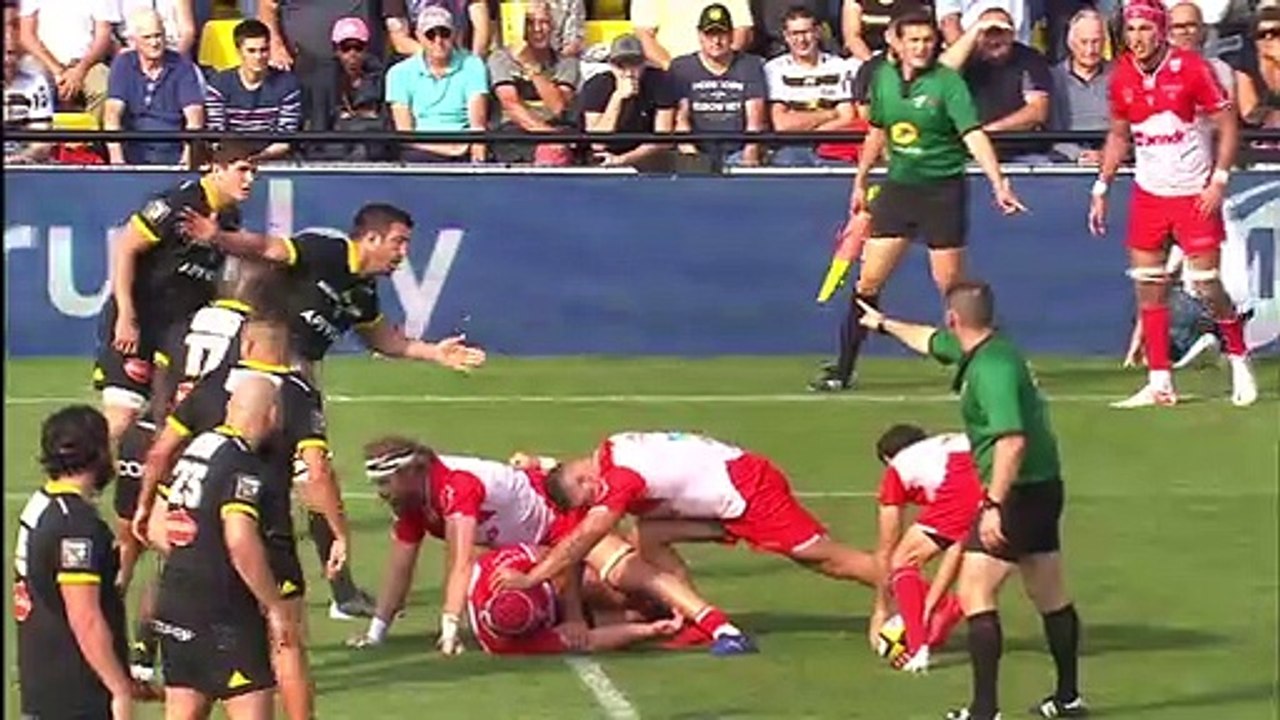 TOP 14 - Essai de Eneriko BULIRUARUA 2 (SR) - Stade Rochelais - Biarritz Olympique - J04 - Saison 2021/2022