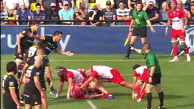 TOP 14 - Essai de Eneriko BULIRUARUA 2 (SR) - Stade Rochelais - Biarritz Olympique - J04 - Saison 2021/2022