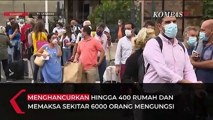 Ganasnya Aliran Lava Gunung Berapi Cumbre Vieja di La Palma, Rusak Ratusan Rumah