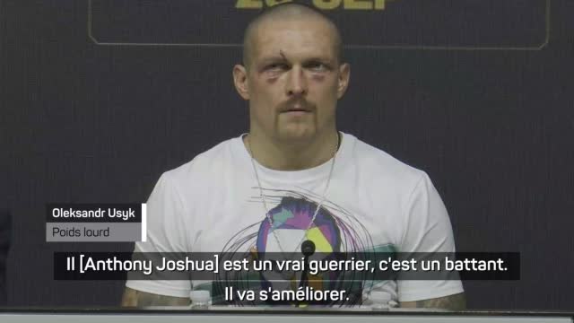 Poids lourds - Usyk : Joshua voudra sa revanche