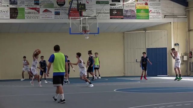 25.09.2021 U 15 Minimes Garçons Tursan Basket Chalosse - Cap de Gascogne 1e Partie