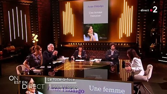 Anne Hidalgo dans On est en direct sur France 2