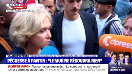 Crack à Paris: Valérie Pécresse appelle à ouvrir "des structures alternatives pour les toxicomanes" car "ils ne s'en sortiront pas tout seul"