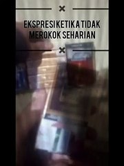 MOMEN KETIKA LOE TIDAK MEROKOK SEHARIAN