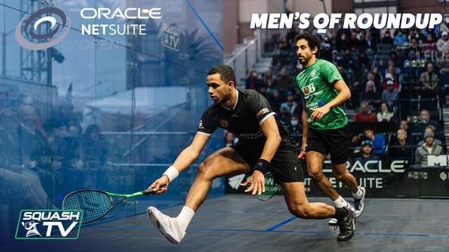 Squash: Oracle Netsuite Open 2021 - Men's QF Roundup