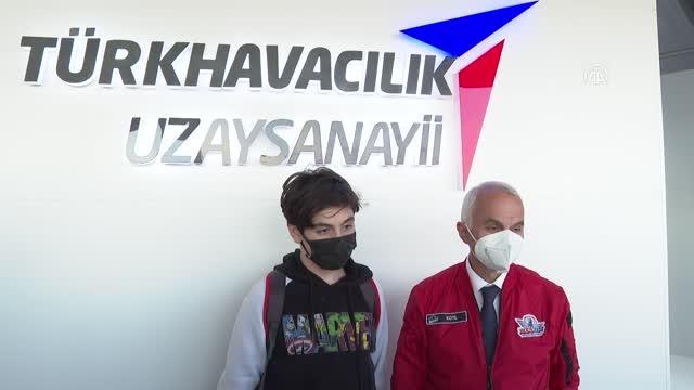 Son dakika haber... TUSAŞ temsili iş sözleşmeleriyle çocukların hayallerine kapı araladı