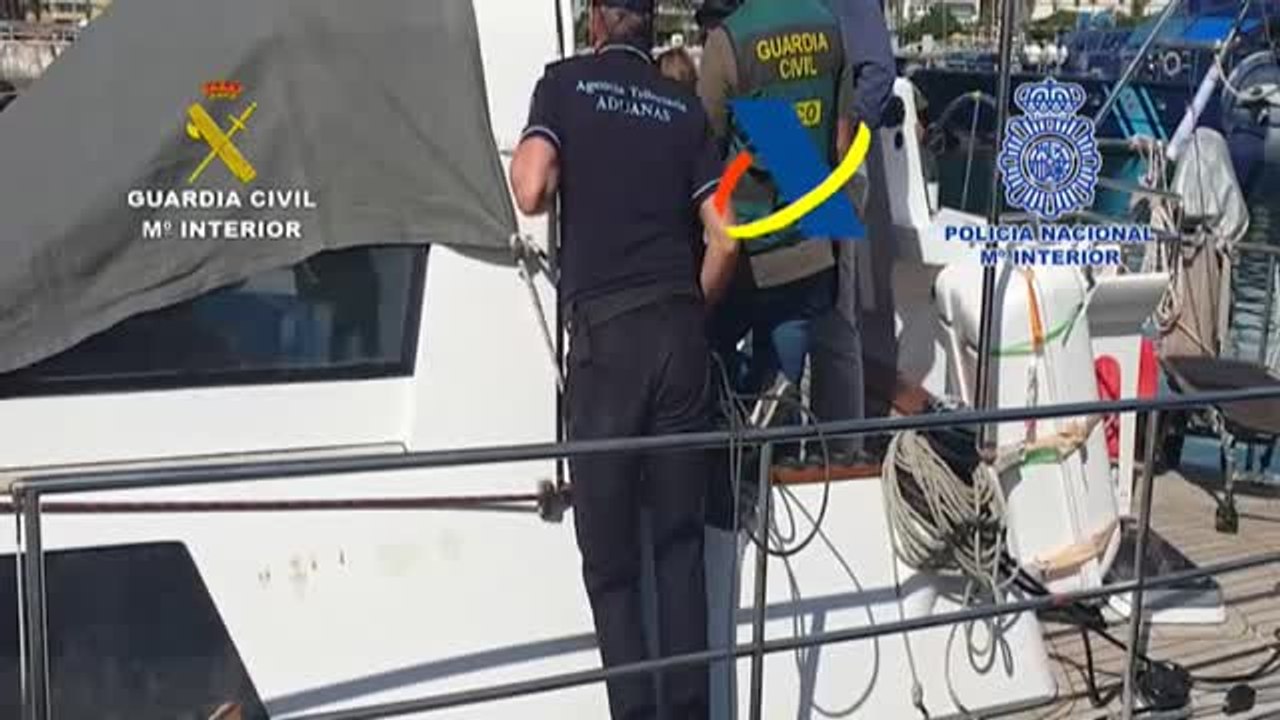 Incautados 1.200 kilos de cocaína en un velero frente a las costas de Canarias