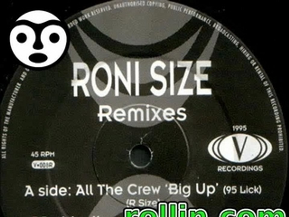 roni size - it's a jazz thing remix ( v recordings 1995 )