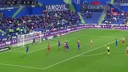 Cuplikan Pertandingan Getafe vs Atletico Madrid ( 1-2 )