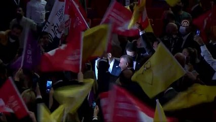 TDP Genel Başkanı Sarıgül, partisinin 1. Olağan Kurultayı'nda konuştu