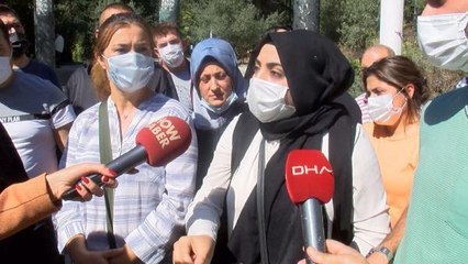 EVİM MAĞDURLARI PLATFORMU ÜYELERİ ŞİŞLİ DEMOKRASİ PARKI'NDA EYLEM YAPTI