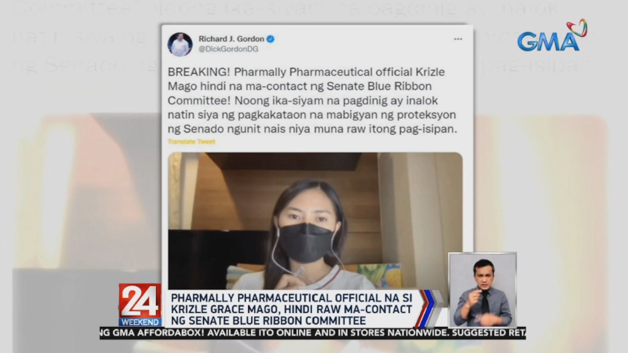 Pharmally Pharmaceutical official na si Krizle...