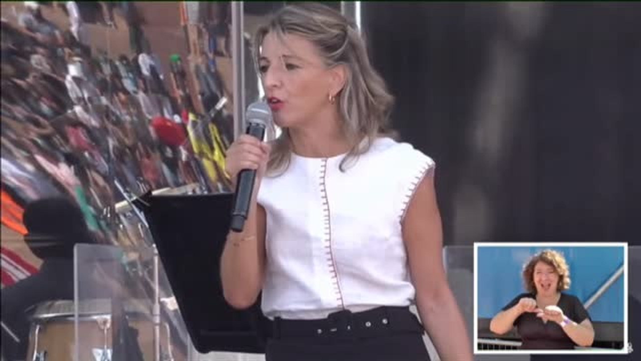 Yolanda Díaz, tajante: "Vamos a derogar la reforma laboral"