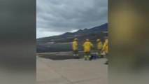 El aeropuerto de La Palma recupera su actividad tras 24 horas cerrado