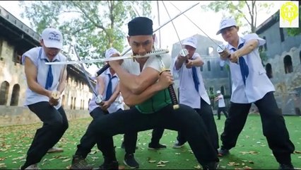 one piece zoro and luffy in real life  action 実生活でのワンピースゾロとルフィ