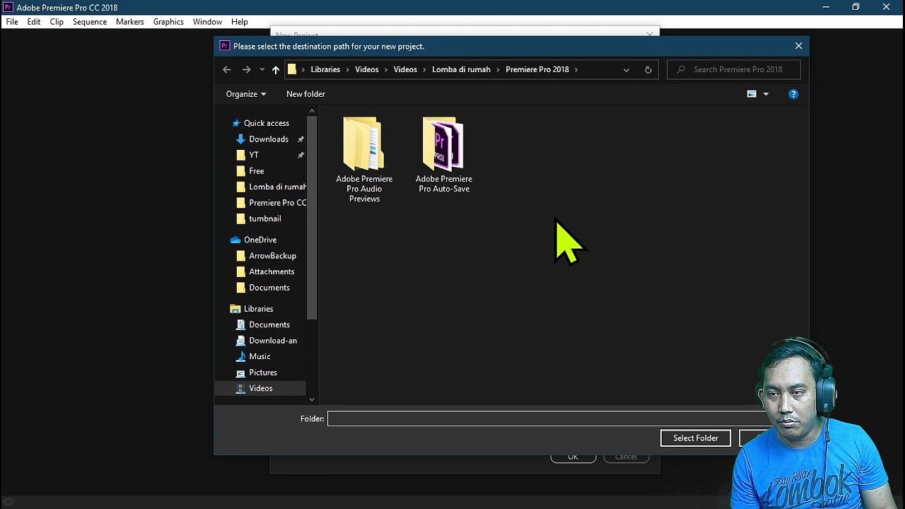 New Project [Tutorial Basic] Adobe Premiere Pro