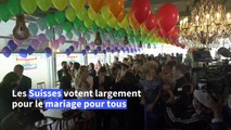 La Suisse vote largement pour le mariage pour tous