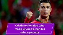 Cristiano Ronaldo misses penalti