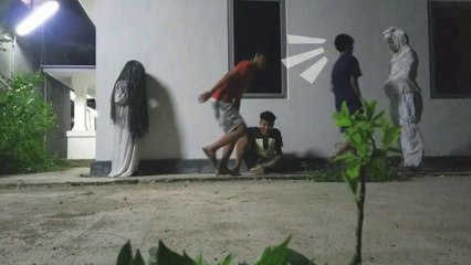NGAKAKPRANK POCONG TERLUCU NGERJAIN BOCIL