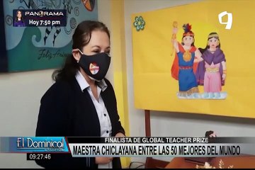 Global Teacher Prize: profesora chiclayana entre las 50 mejores del mundo