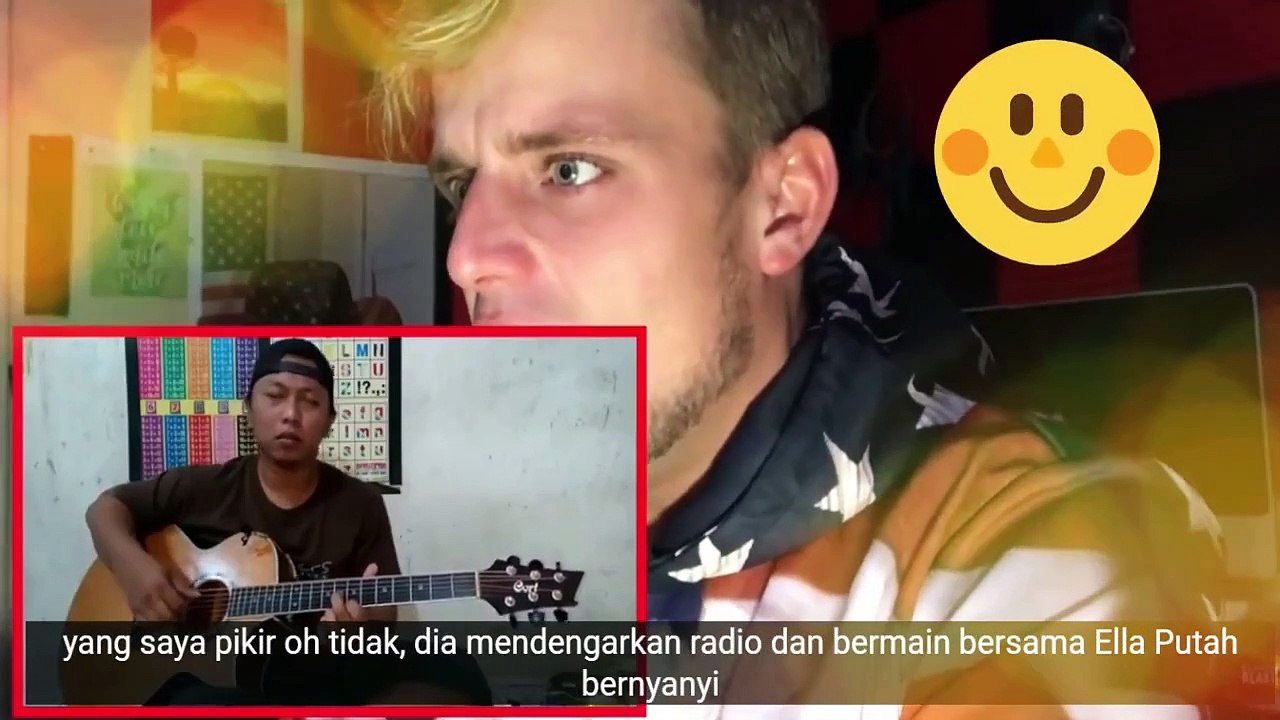 Bule kaget mendengar suara asli alip ba ta di lagu toxicity