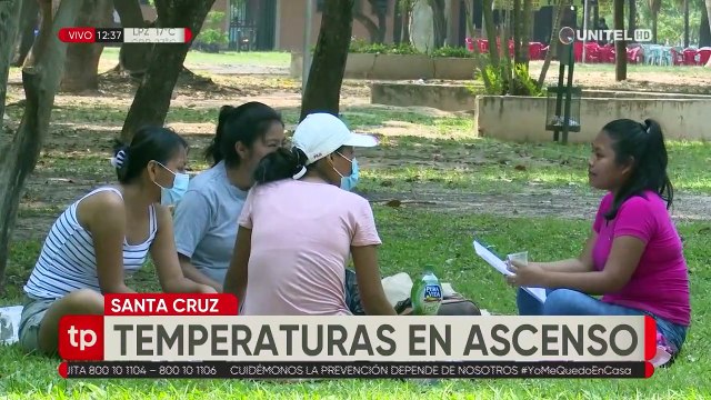 ¡Llegó el calor! Prevén que la temperatura en Santa Cruz llegue a los 36 grados en la próxima semana