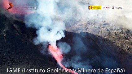 Drohnenbilder zeigen die Zerstörung auf La Palma