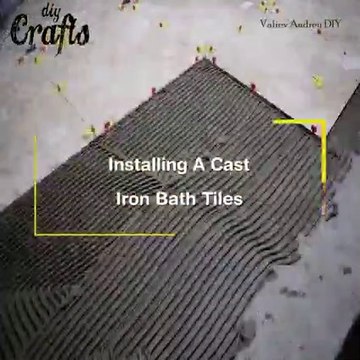 installing a cast iron bath tiles Floor Tiles Installation How to tile a Bathroom New Project