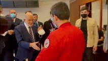 Saadet Partisi Genel Başkanı Karamollaoğlu, TEKNOFEST'i ziyaret etti