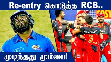 RCB Vs MI Bangalore crushes Mumbai by 54 runs | Oneindia Tamil