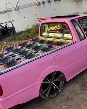 SAVEIRO COM SOM AUTOMOTIVO SUBWOOFER PIONEER - BASS