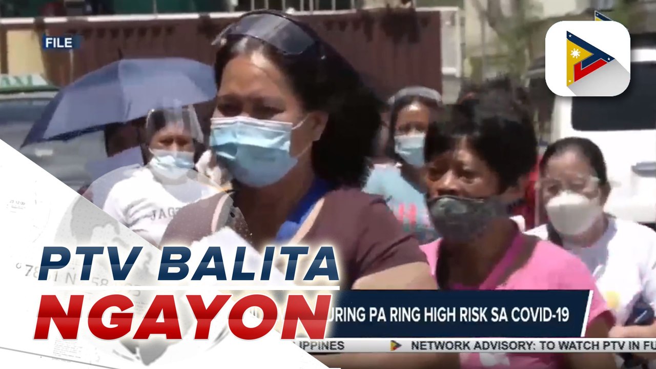 OCTA: Metro Manila, maituturing pa ring high risk sa COVID-19