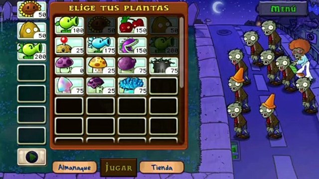 #18 Plantas Contra Zombis Free Aventura Noche Nivel 8 / Consigo la Petaseta / Android