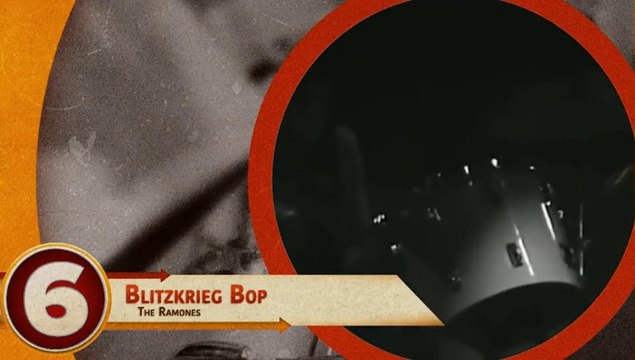 The Ramones' Blitzkrieg Bop Ranked as #6 Sports Jam