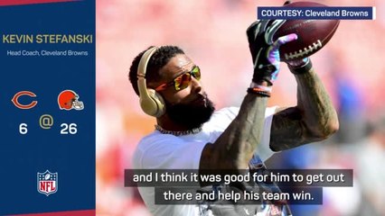 Beckham Junior returns in Browns victory