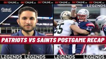 Patriots vs Saints Postgame Recap