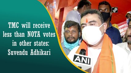TMC will receive less than NOTA votes in other states: Suvendu Adhikari