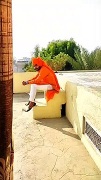 kurta pajama and punjabi turban look of nitesh joshi |best pagg|kurta pajama with turban