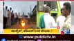 Farmers Protest Burning Tyres At Belagavi KSRTC Bus Stand | Bharat Bandh