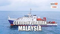 Kapal China, Da Yang Hao hampiri kapal kontrak Petronas di Sabah
