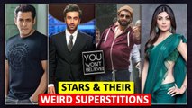 Weird Superstitions Bollywood Stars Believe In | Akshay Kumar, Salman Khan, Deepika Padukone