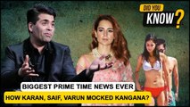 Ranbir Katrina's Leaked Pics, Varun, Saif, Karan Mock Kangana | News That Became A Big Headline