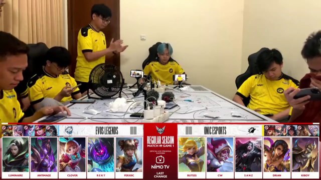 ONIC VS EVOS GAME 1 - MPL ID SEASON 8 MINGGU KE 7 HARI KE 3 - ONIC ESPORTS VS EVOS LEGENDS MATCH 1