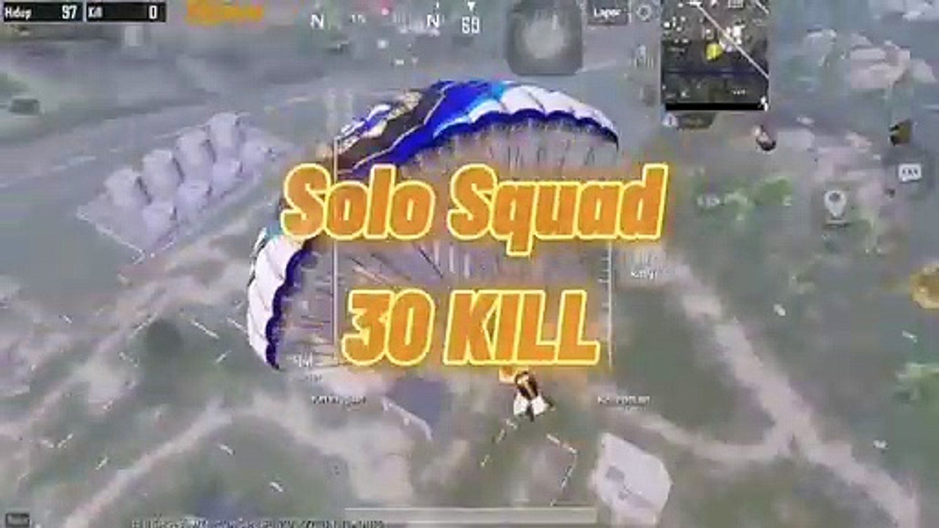 30 KILLS  SOLO VS SQUAD PUBG MOBILE