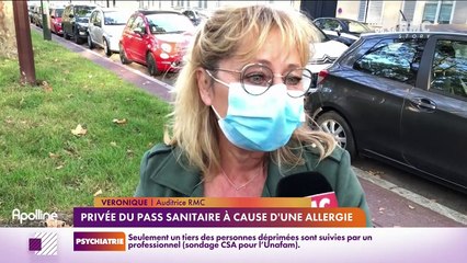 RMC s’engage pour vous : Privée du pass sanitaire à cause d'une allergie - 27/09