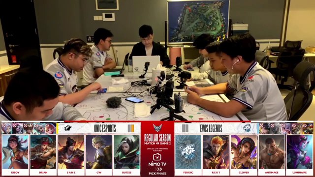 ONIC VS EVOS GAME 2 - MPL ID SEASON 8 MINGGU KE 7 HARI KE 3 - ONIC ESPORTS VS EVOS LEGENDS MATCH 2