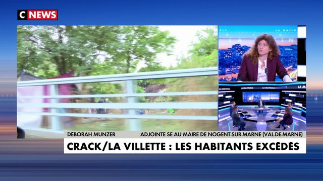 Déborah Munzer sur les consommateurs de crack à Paris : «Ça fait trois ans que la ville ne s’en occupe pas»