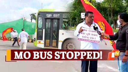 Bharat Bandh: Protestors Forcibly Stop MoBus In Bhubaneswar